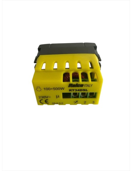 Relco RM0162 Rt34dsl 100-500w (resistive) dimmer switch for living international